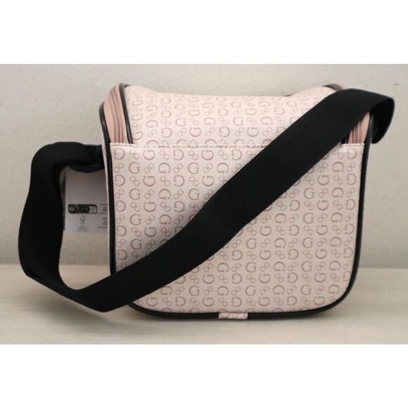 GUESS V7200069 Lt Rose/Pink Junction Travel Zip Around Lunch Box w/Carryin Strap - Picture 2 of 11